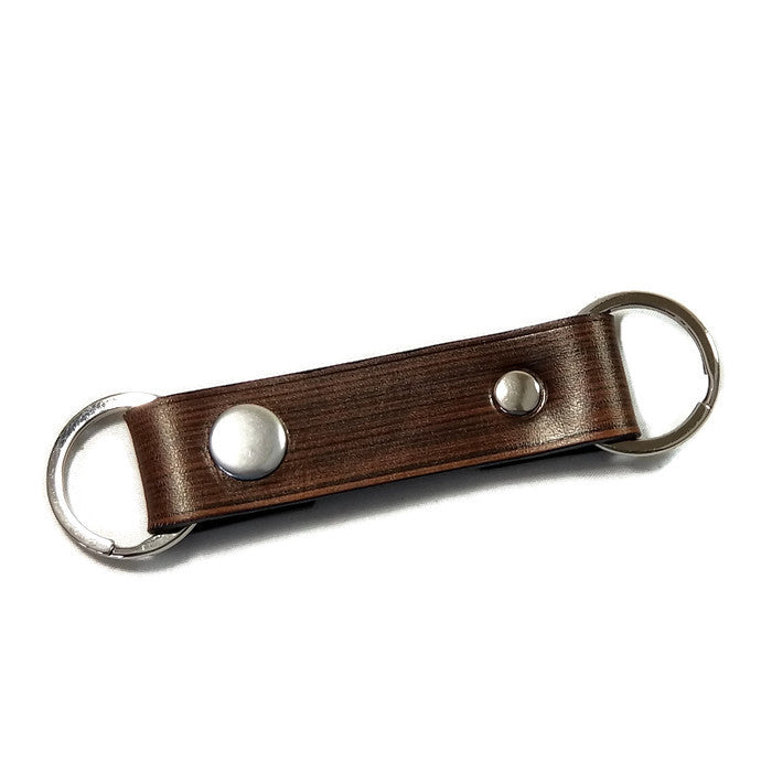 Beaudin Designs Key Chain - Cowhide & Leather Bronze