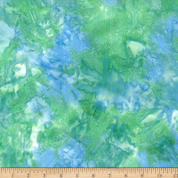 Hoffman Fabrics 1384 Smoothies Seagrass Batik Fabric 1384-522-Seagrass