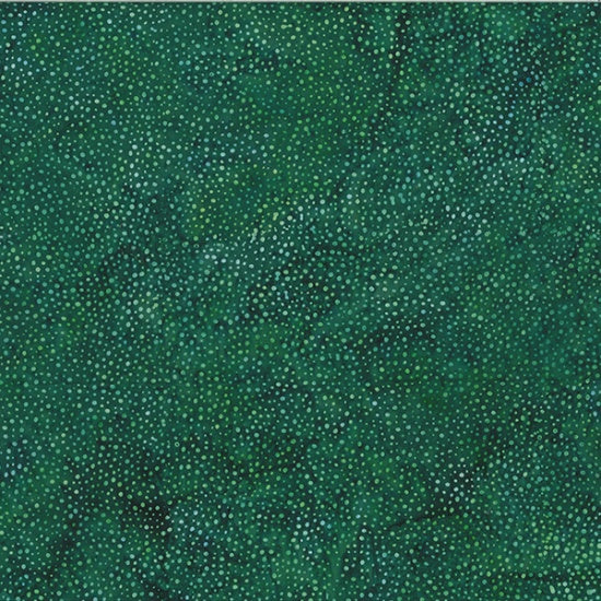 Hoffman Fabrics Dot Forest Green Batik Fabric 885-44-Forest