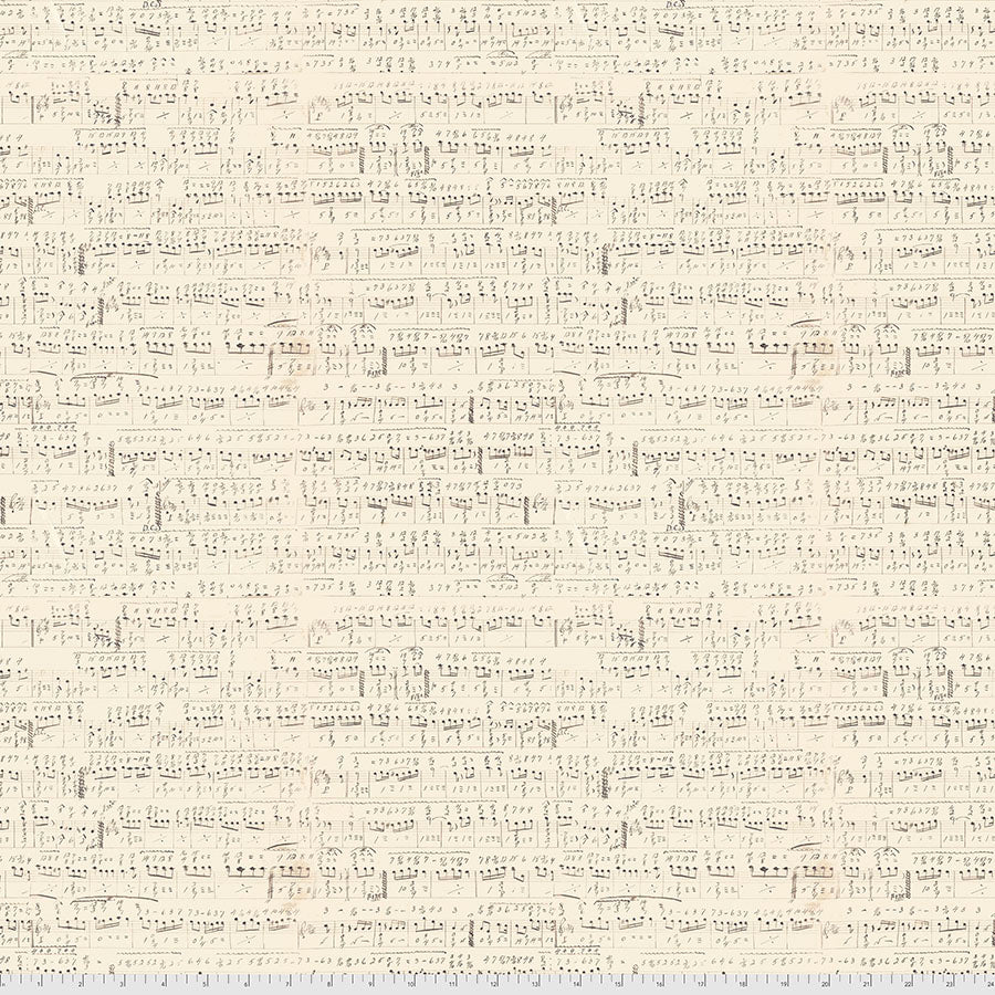 Tim Holtz Foundations Neutral Symphony Cotton Fabric by Free Spirit PWTH022.Neutral