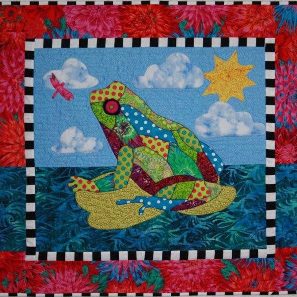 frog quilt pattern