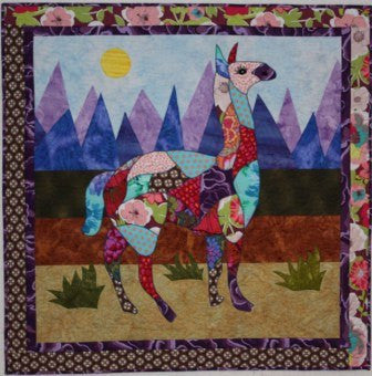 BJ Designs & Patterns Yolanda Llama Applique Quilt Pattern