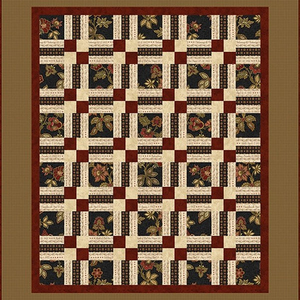 JK Quilts Brighter Days Scrappy Pieced Baby Quilt Pattern